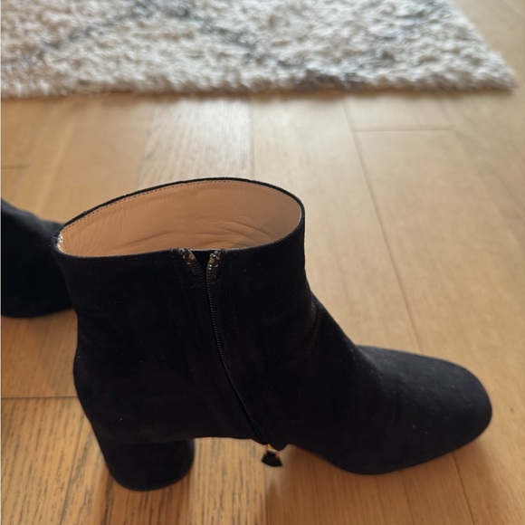 Black suede Prada boots size 38.5 - Picture 7 of 9